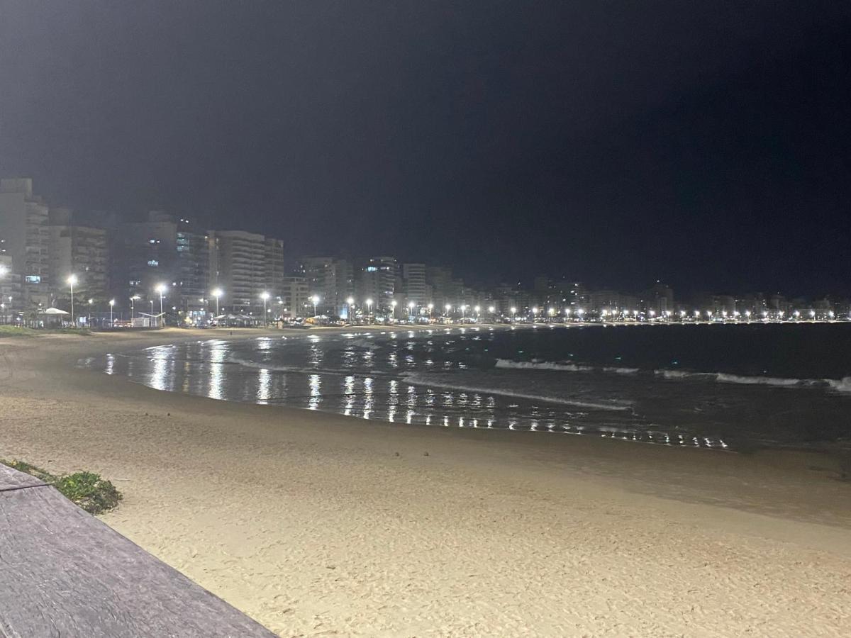 Suite Mar 210 - Economica E Compacta - Praia Do Morro - Predio Frente Mar Com Elevador, Atravessou A Avenida, Ja Esta Na Praia - Garagem - Internet Гуарапари Экстерьер фото