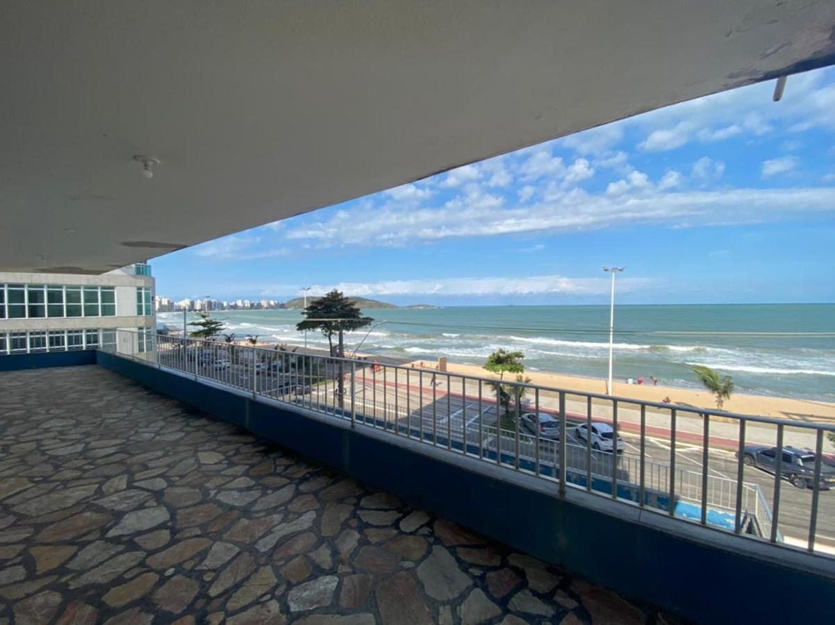 Suite Mar 210 - Economica E Compacta - Praia Do Morro - Predio Frente Mar Com Elevador, Atravessou A Avenida, Ja Esta Na Praia - Garagem - Internet Гуарапари Экстерьер фото