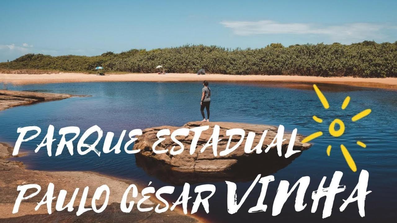 Suite Mar 210 - Economica E Compacta - Praia Do Morro - Predio Frente Mar Com Elevador, Atravessou A Avenida, Ja Esta Na Praia - Garagem - Internet Гуарапари Экстерьер фото