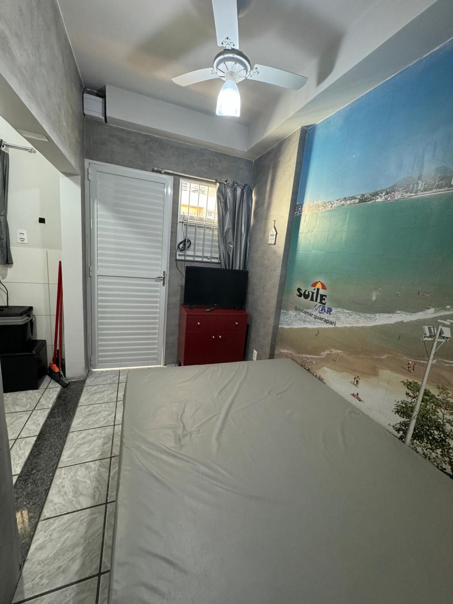 Suite Mar 210 - Economica E Compacta - Praia Do Morro - Predio Frente Mar Com Elevador, Atravessou A Avenida, Ja Esta Na Praia - Garagem - Internet Гуарапари Экстерьер фото