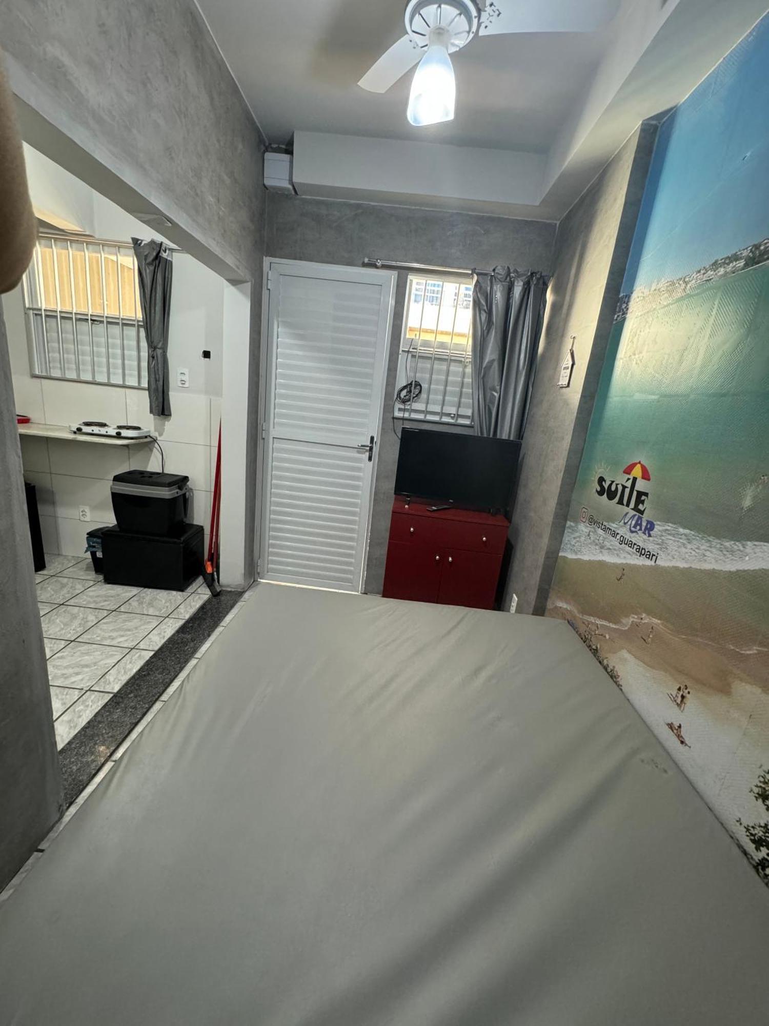 Suite Mar 210 - Economica E Compacta - Praia Do Morro - Predio Frente Mar Com Elevador, Atravessou A Avenida, Ja Esta Na Praia - Garagem - Internet Гуарапари Экстерьер фото