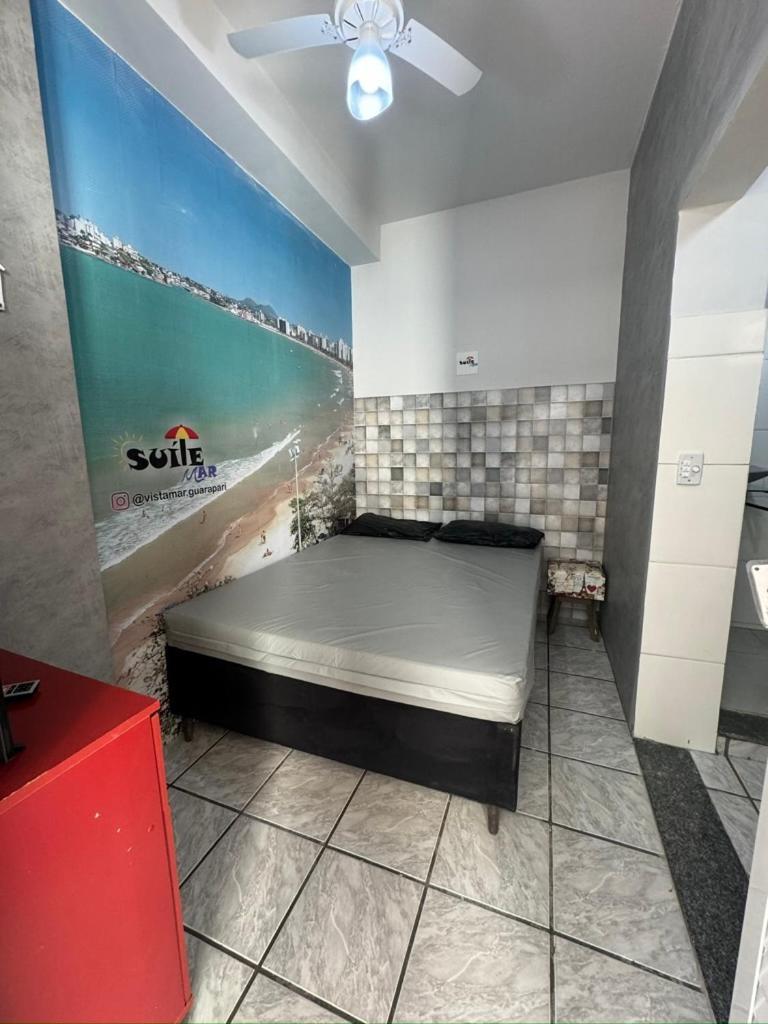 Suite Mar 210 - Economica E Compacta - Praia Do Morro - Predio Frente Mar Com Elevador, Atravessou A Avenida, Ja Esta Na Praia - Garagem - Internet Гуарапари Экстерьер фото